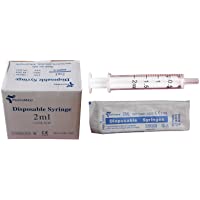 Los mejores  - Jeringas desechables 2 ML 5 ML 10 ML Y 20 ML Pack Estéril (2 ML)